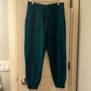 Victorias Secret jogger sweatpants. Dark green.